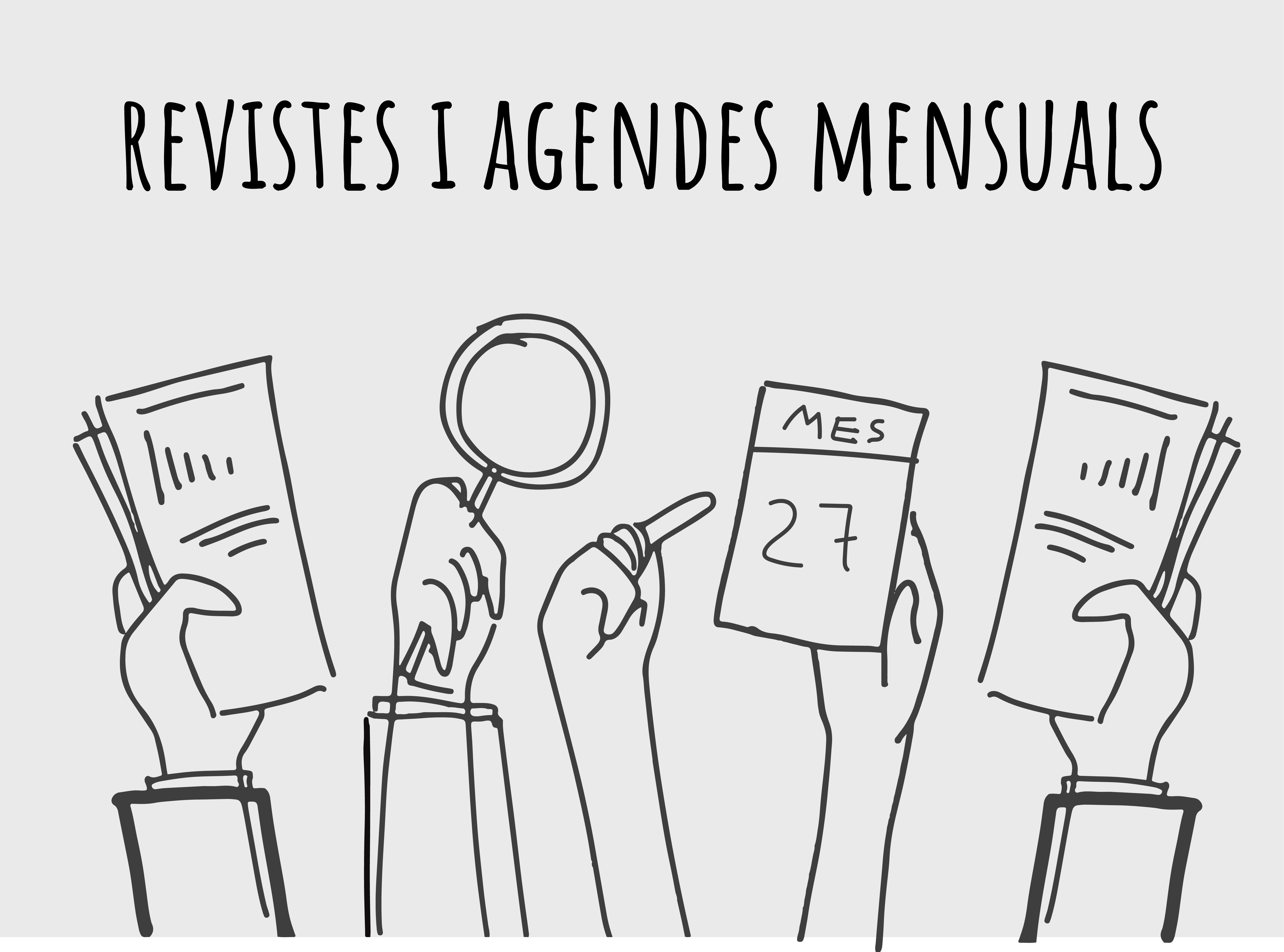 Revistes i agendes mensuals